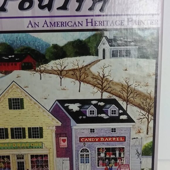 Buffalo Games Art Poulin Pre Owned " Roses at Snapdragons " 1000 Pc Puzzle - Picture 6 of 6